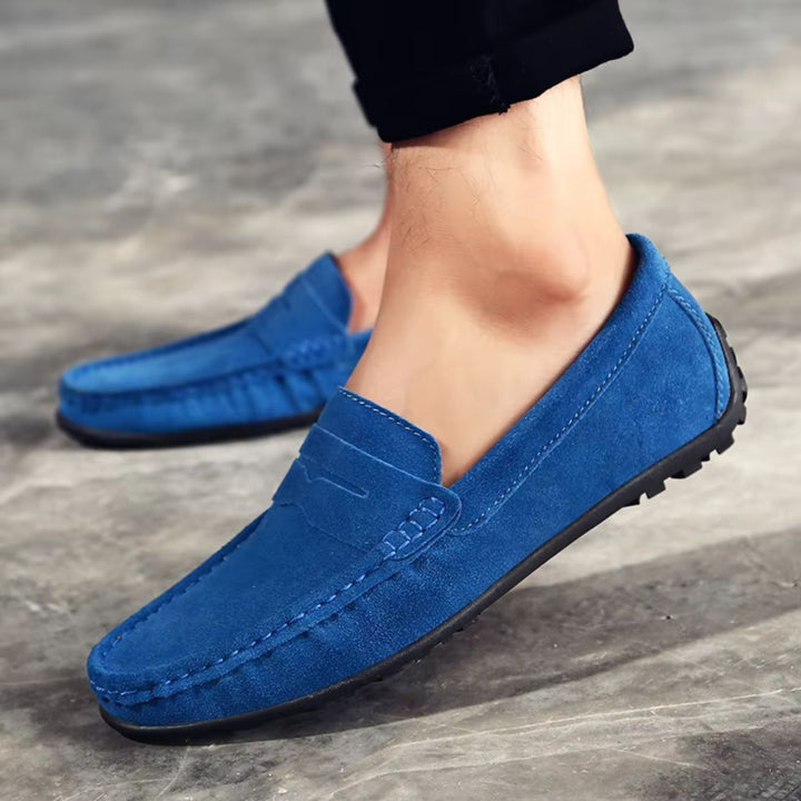 Luka | Herre Premium Loafers | Komfortabelt Læder | Støttende Sål