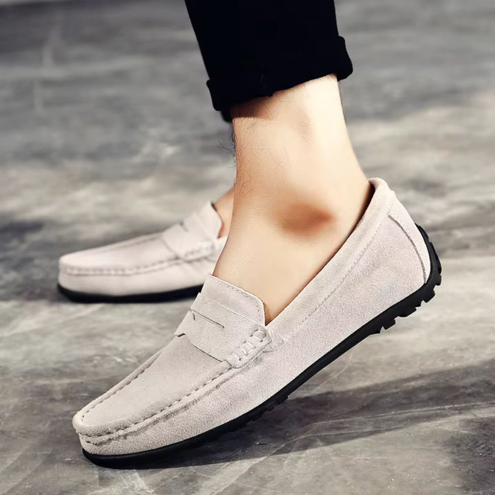 Luka | Herre Premium Loafers | Komfortabelt Læder | Støttende Sål