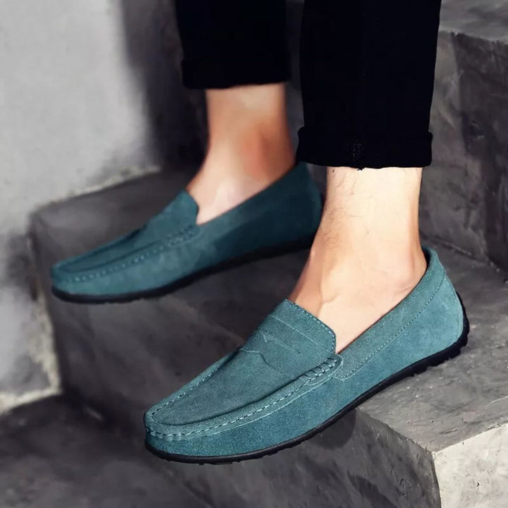 Luka | Herre Premium Loafers | Komfortabelt Læder | Støttende Sål