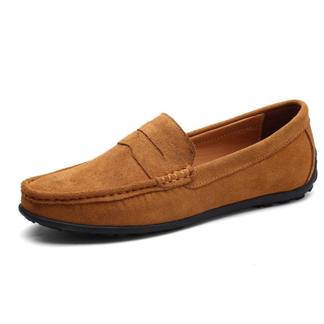Luka | Herre Premium Loafers | Komfortabelt Læder | Støttende Sål