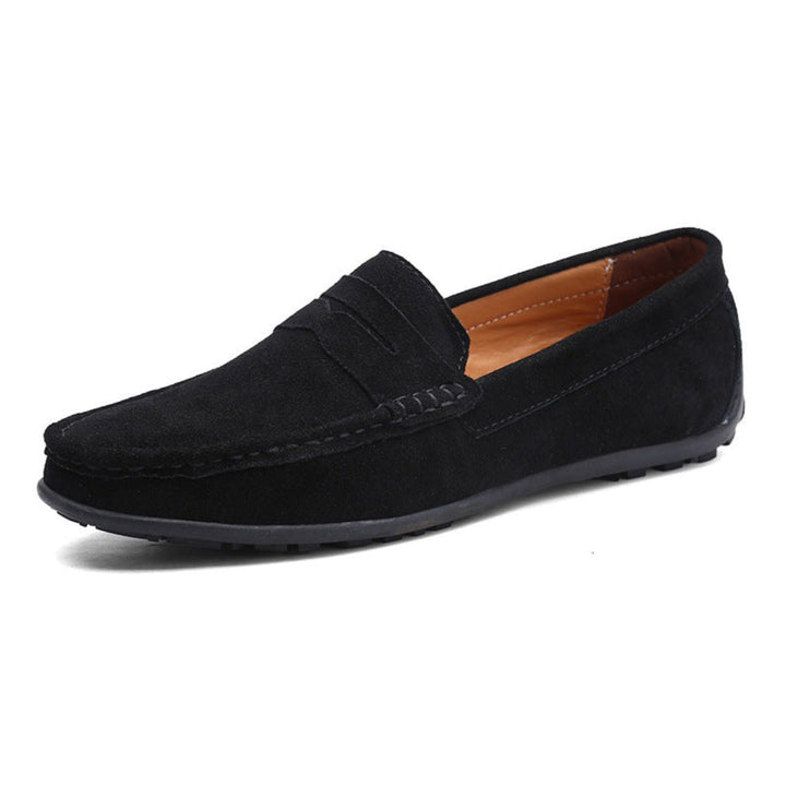 Luka | Herre Premium Loafers | Komfortabelt Læder | Støttende Sål
