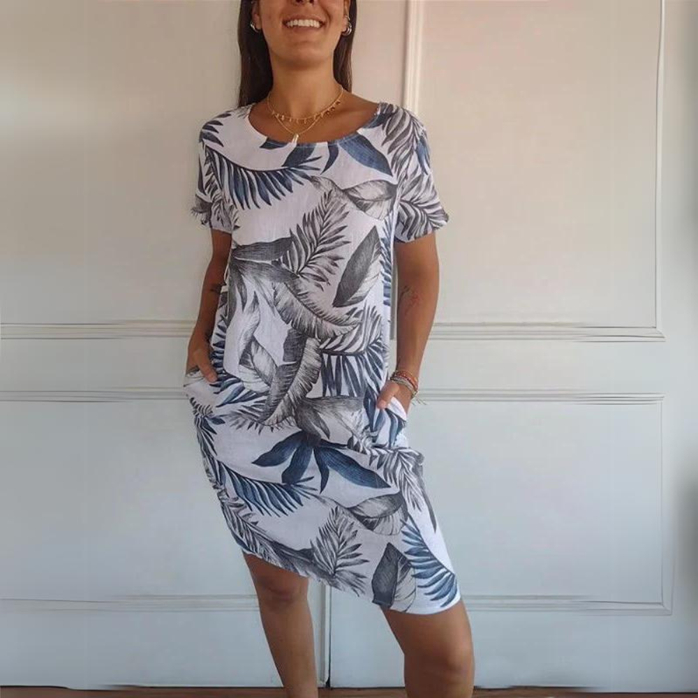 Ingrid | Dame Komfortabel Flot Kjole | Tidløs Elegance