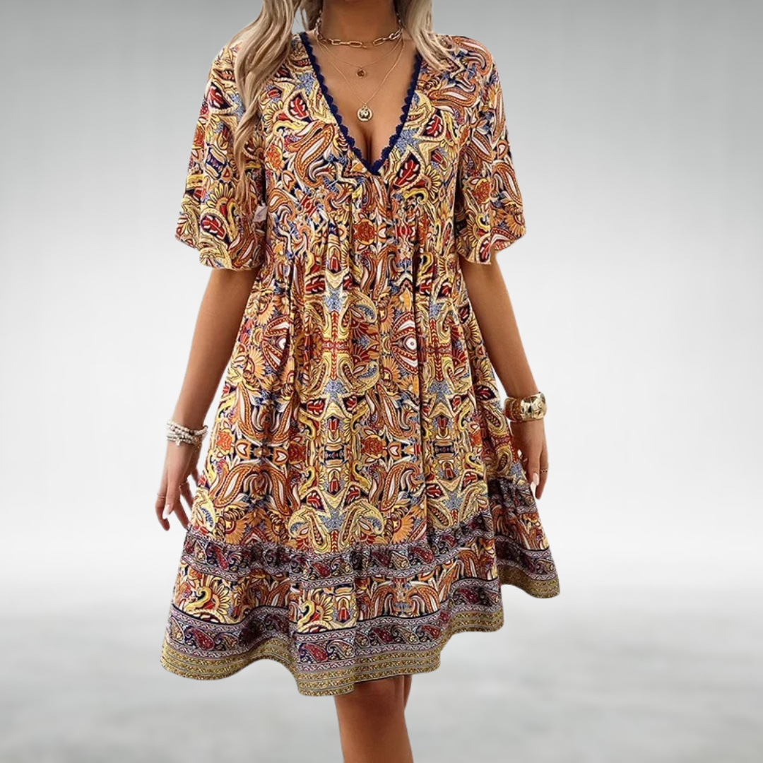 Marielle - Boho Swing Kjole
