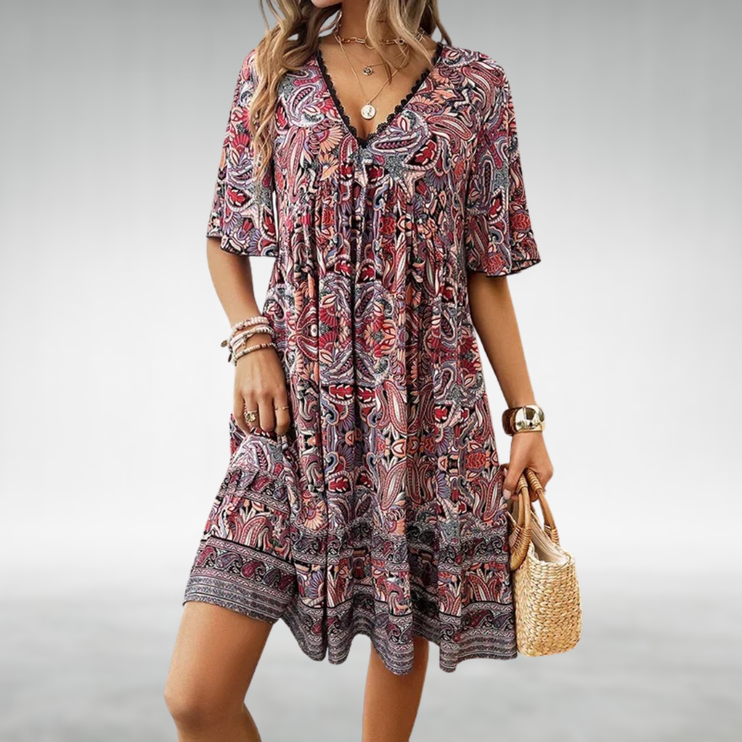 Marielle - Boho Swing Kjole