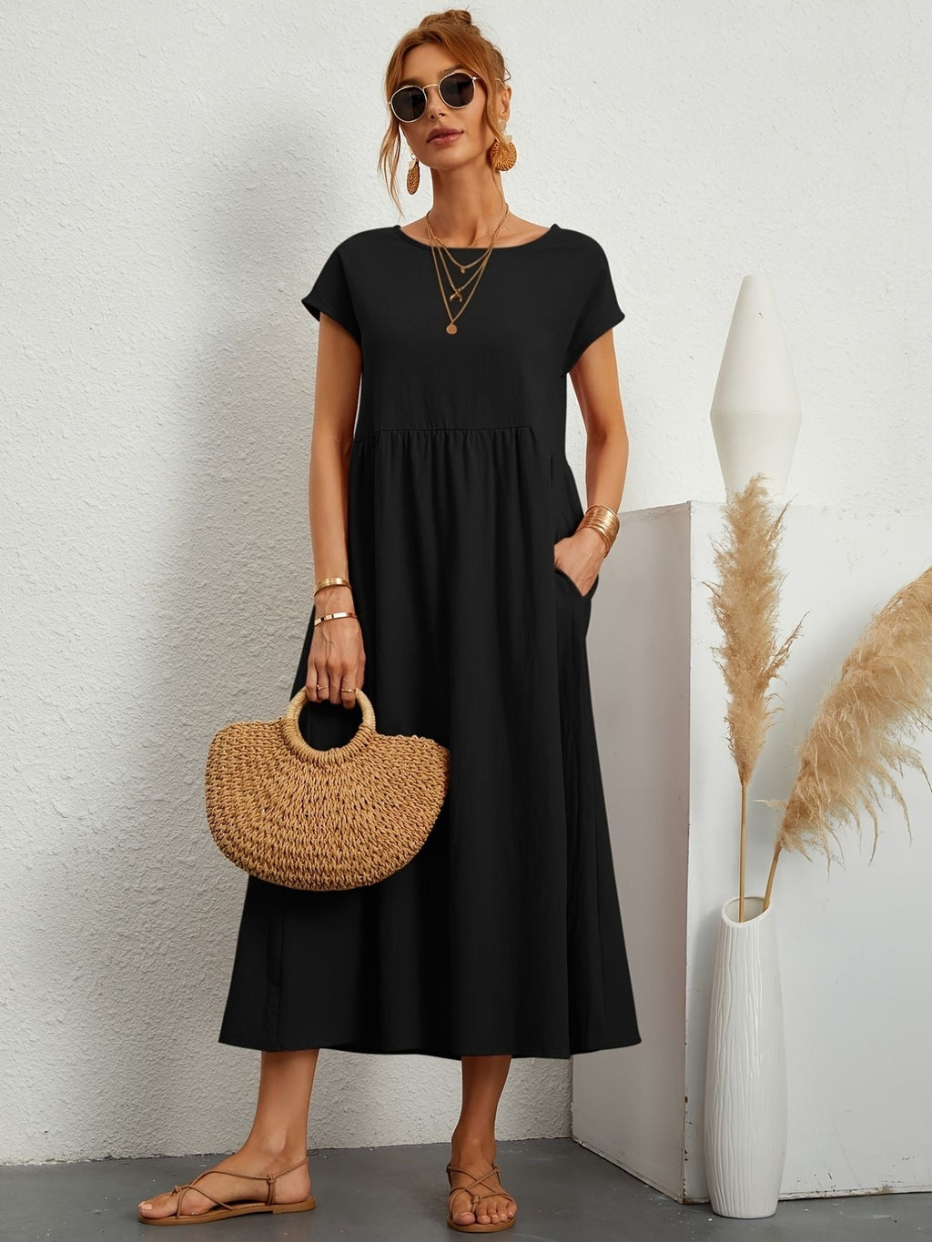 Caroline - Elegant Casual Kjole