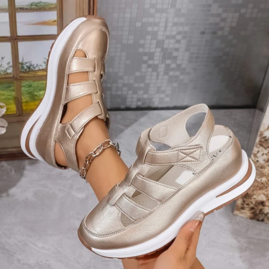 Solveig | Damen Komfortable Åndbare Sandaler | For Sommer & Lethed