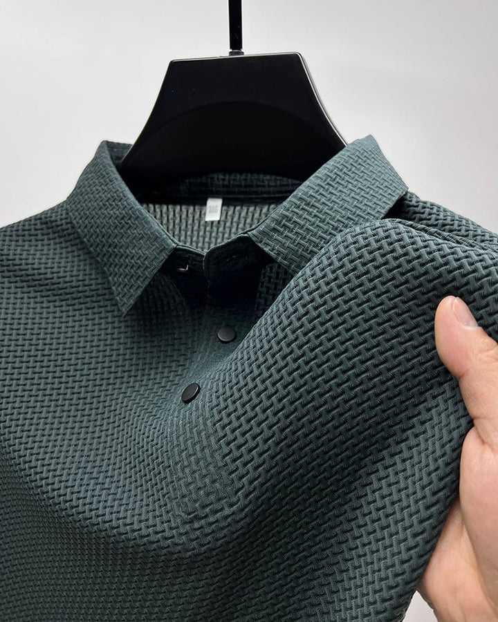 Sivert | Herren Klassisk Raffineret Poloshirt | Til Komfort & Klasse