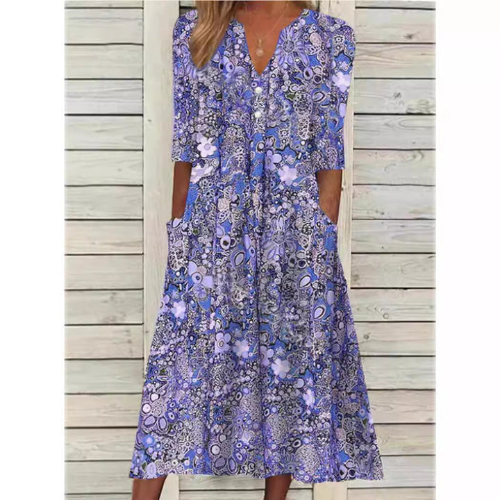 Eliza - Blomster Sommerkjole
