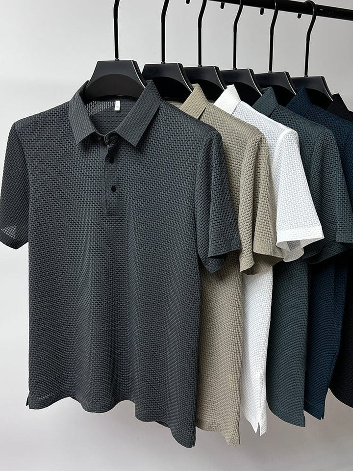 Sivert | Herren Klassisk Raffineret Poloshirt | Til Komfort & Klasse