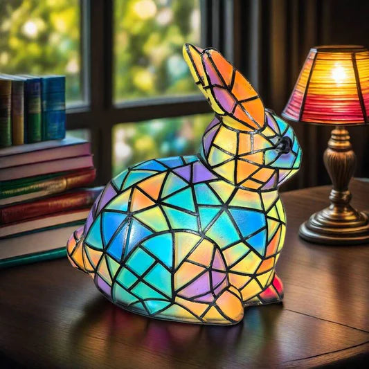 MagiskeGløwpets | Hjemmedekorationer Farverigt Håndlavet Glaslampe | Til Stemning & Unikt Design