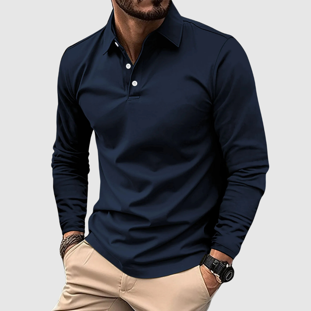 Finn | Casual Elegante Klassisk Poloshirt | Luksus Komfort