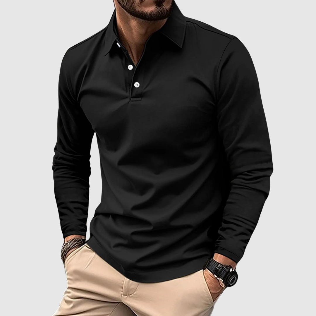 Finn | Casual Elegante Klassisk Poloshirt | Luksus Komfort
