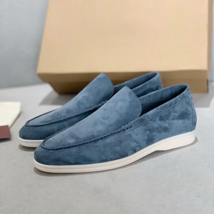 Reno | Herre Stilfulde Komfortable Suede Loafers | Letvægtsdesign
