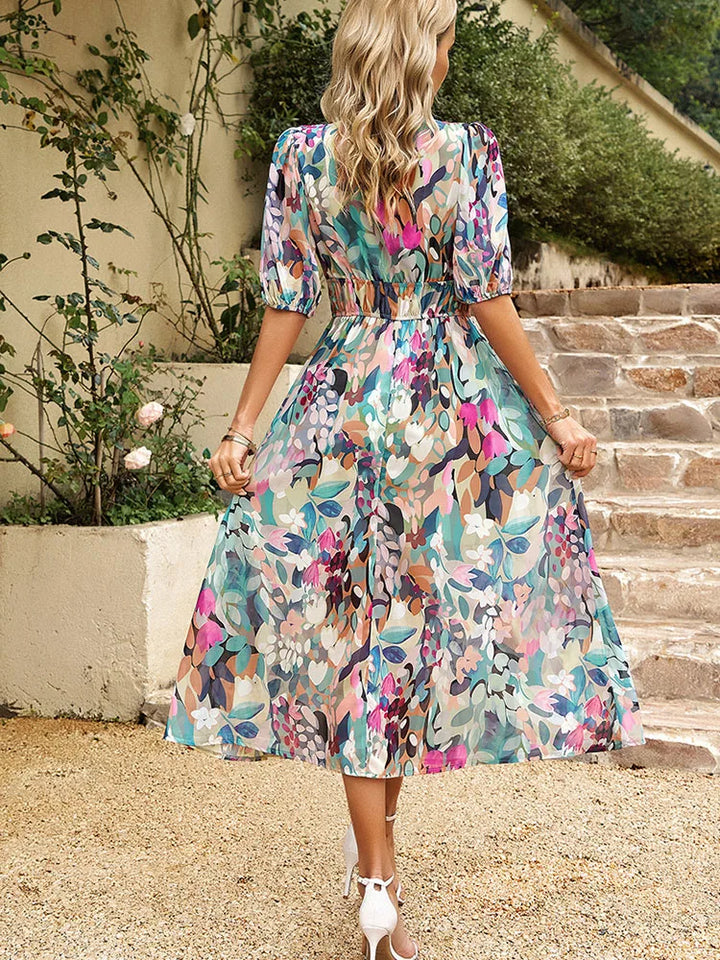 Sofie | Dame Elegant Sommer Maxi-Kjole | Føler Sig Let Og Raffineret