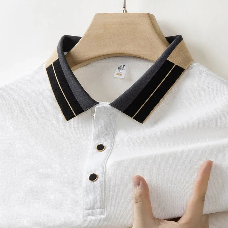 GentleMan | Herre Åndbar Fungerende Polo | Bekvemt & Moderigtigt