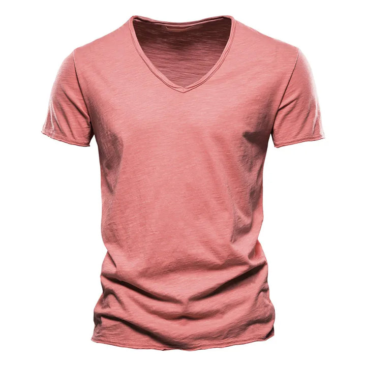 Herluf | Herren Let Åndbar Sommer T-shirt | Til Varme Dage