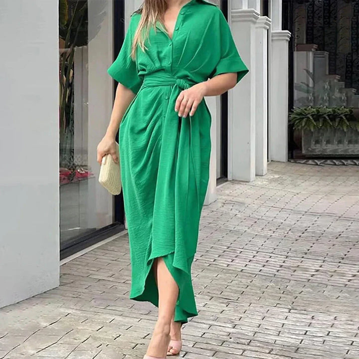 Elegant Sommer | Damer Luftig Klassisk Kjole | Zeina Stil