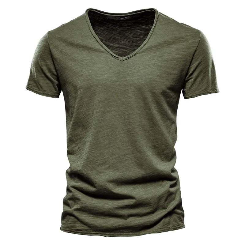Herluf | Herren Let Åndbar Sommer T-shirt | Til Varme Dage