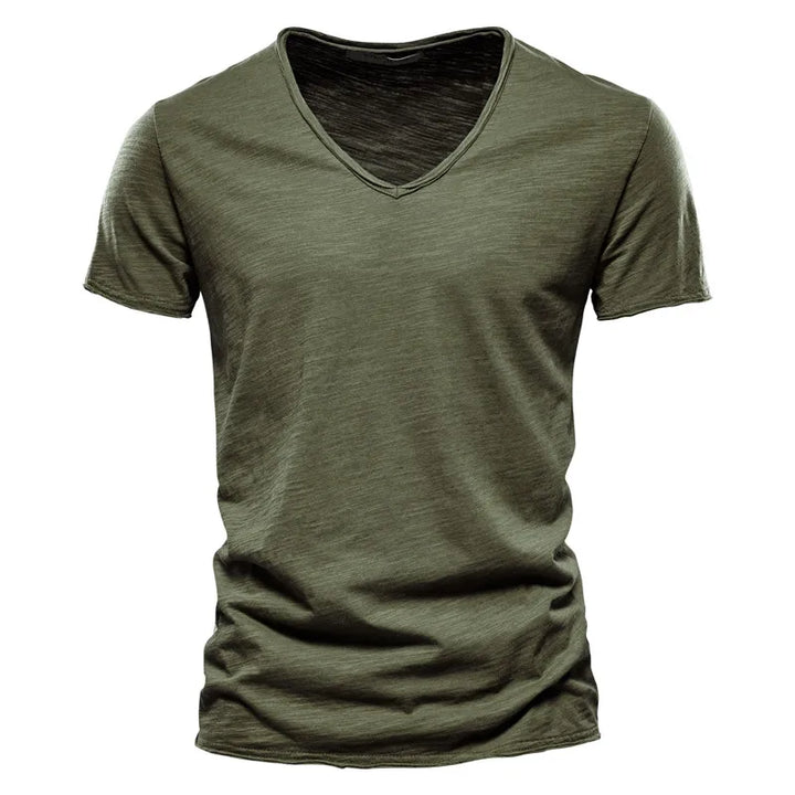 Herluf | Herren Let Åndbar Sommer T-shirt | Til Varme Dage