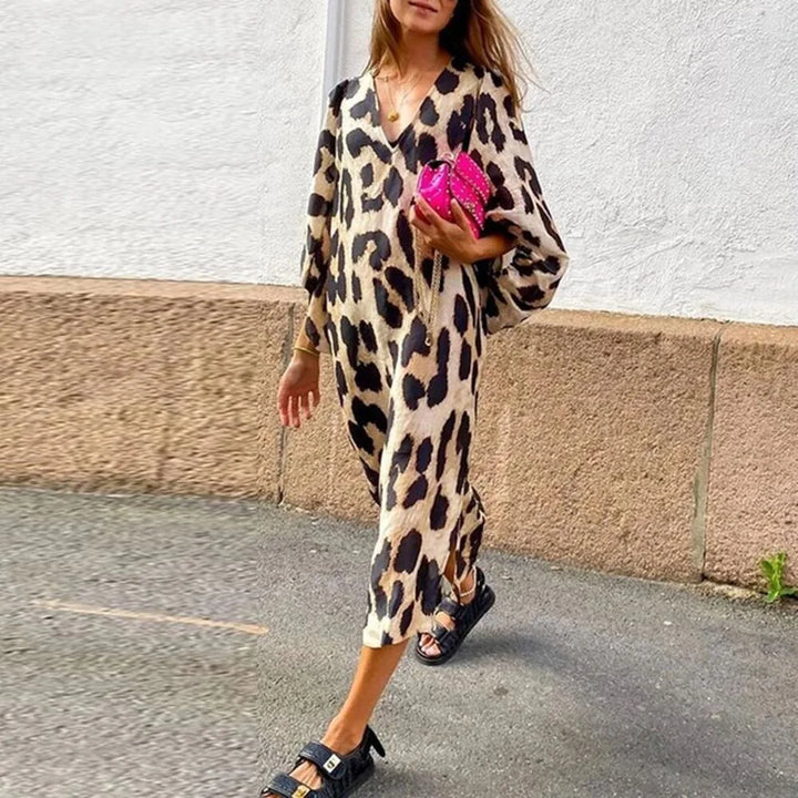 Lisa - Leopardprint Kjole