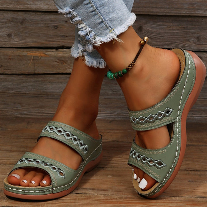 Saphira | Dame Ergonomisk Stilfulde Sandaler | For Komfort & Støtte