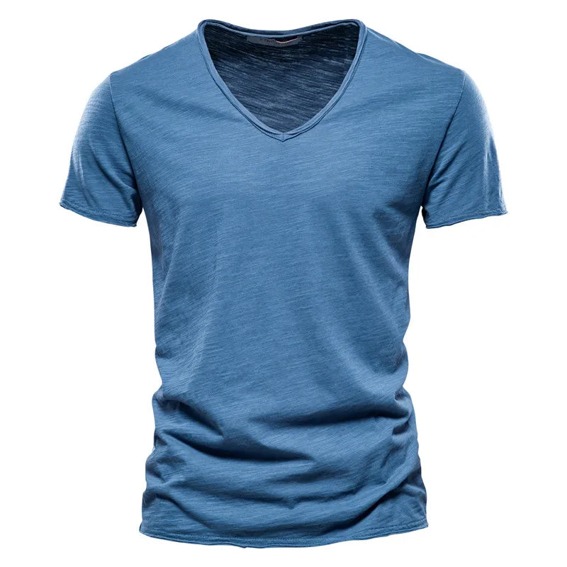 Herluf | Herren Let Åndbar Sommer T-shirt | Til Varme Dage