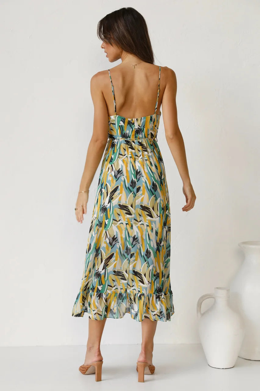 Astrid | Dame Elegant Sommerkjole  | Luftig
