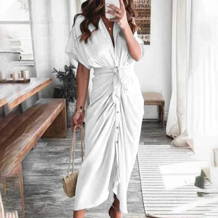 Elegant Sommer | Damer Luftig Klassisk Kjole | Zeina Stil