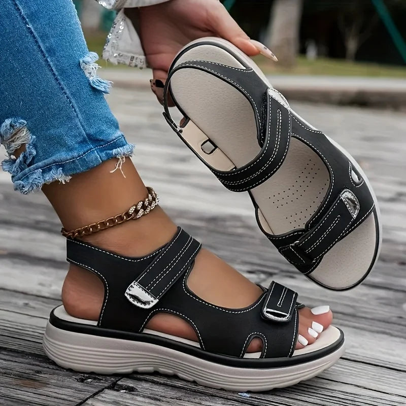 Grethe | Dame Komfort Støttende Sandaler | Til Hverdag og Afslapning