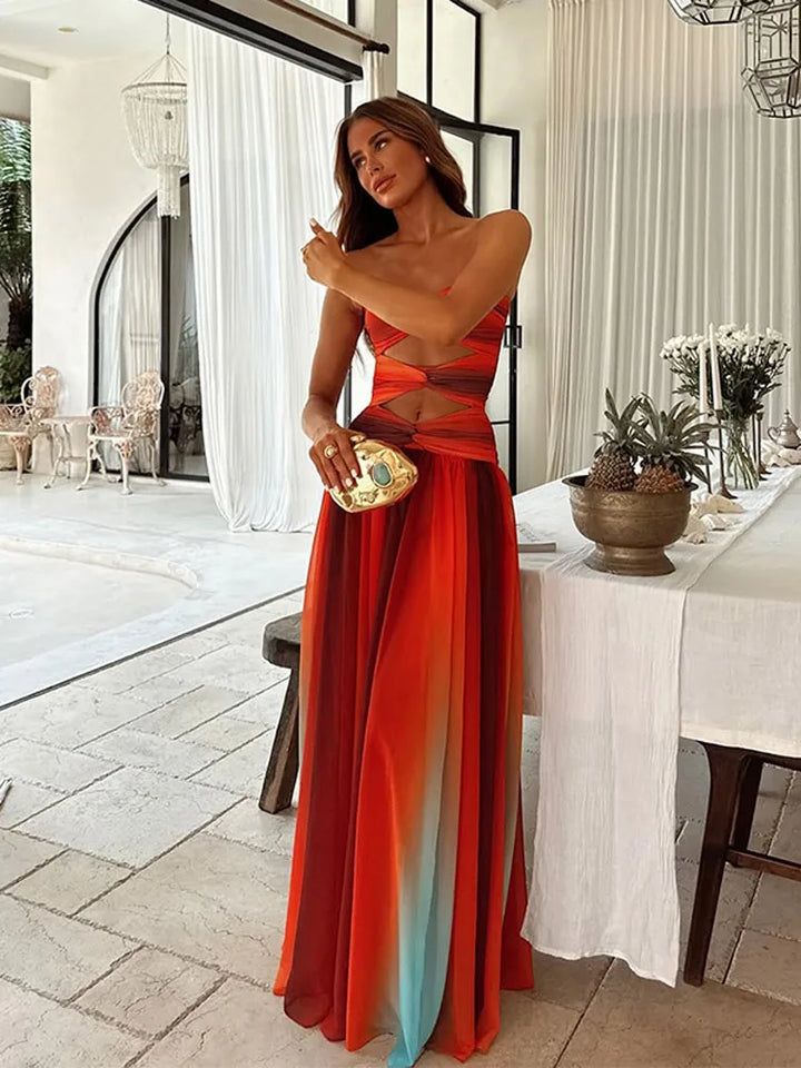 Valentina | Kvinder Elegant Maxi Kjole | For Stil & Elegance