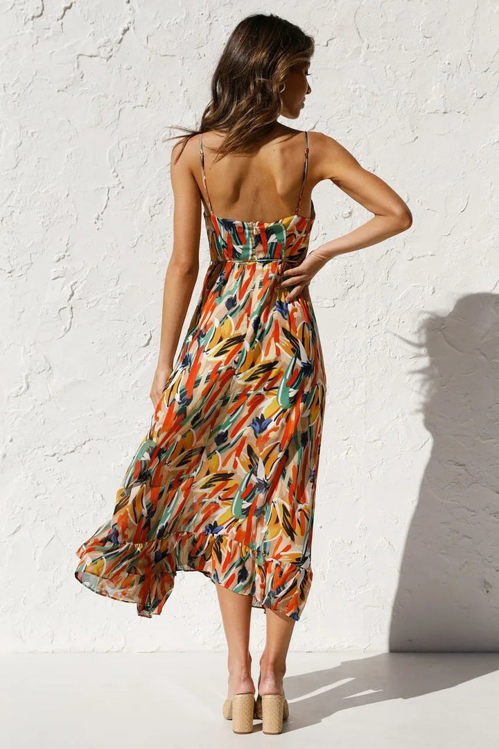 Astrid | Dame Elegant Sommerkjole  | Luftig