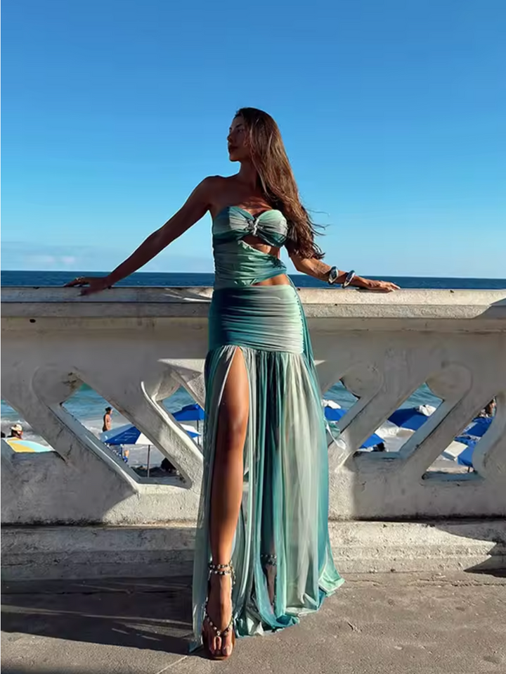 Valentina | Kvinder Elegant Maxi Kjole | For Stil & Elegance
