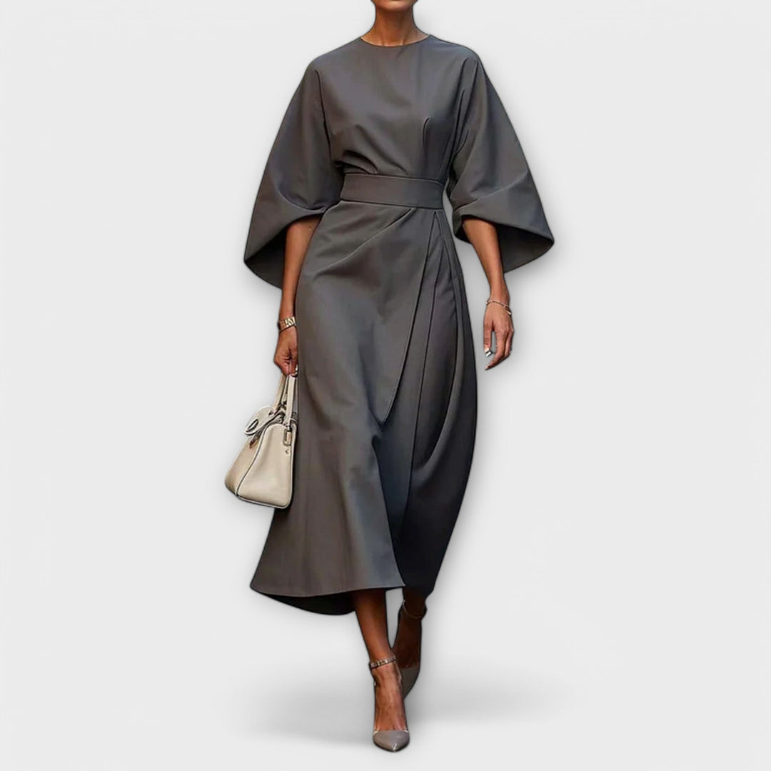 Ronja | Dame Stilfuld Langærmet Kjole | Til Elegance & Udtryk