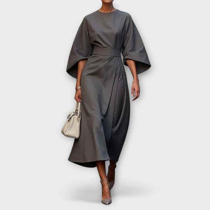 Ronja | Dame Stilfuld Langærmet Kjole | Til Elegance & Udtryk