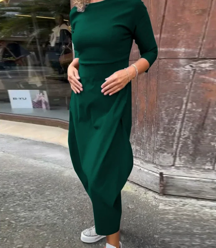 Annette | Dame Elegant og Funktionel Kjole | Tidløs Stil & Komfort