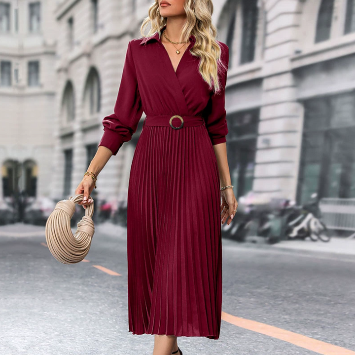 Elina | Kvinders Moderne og Komfortabel Kjole | Classic Chic