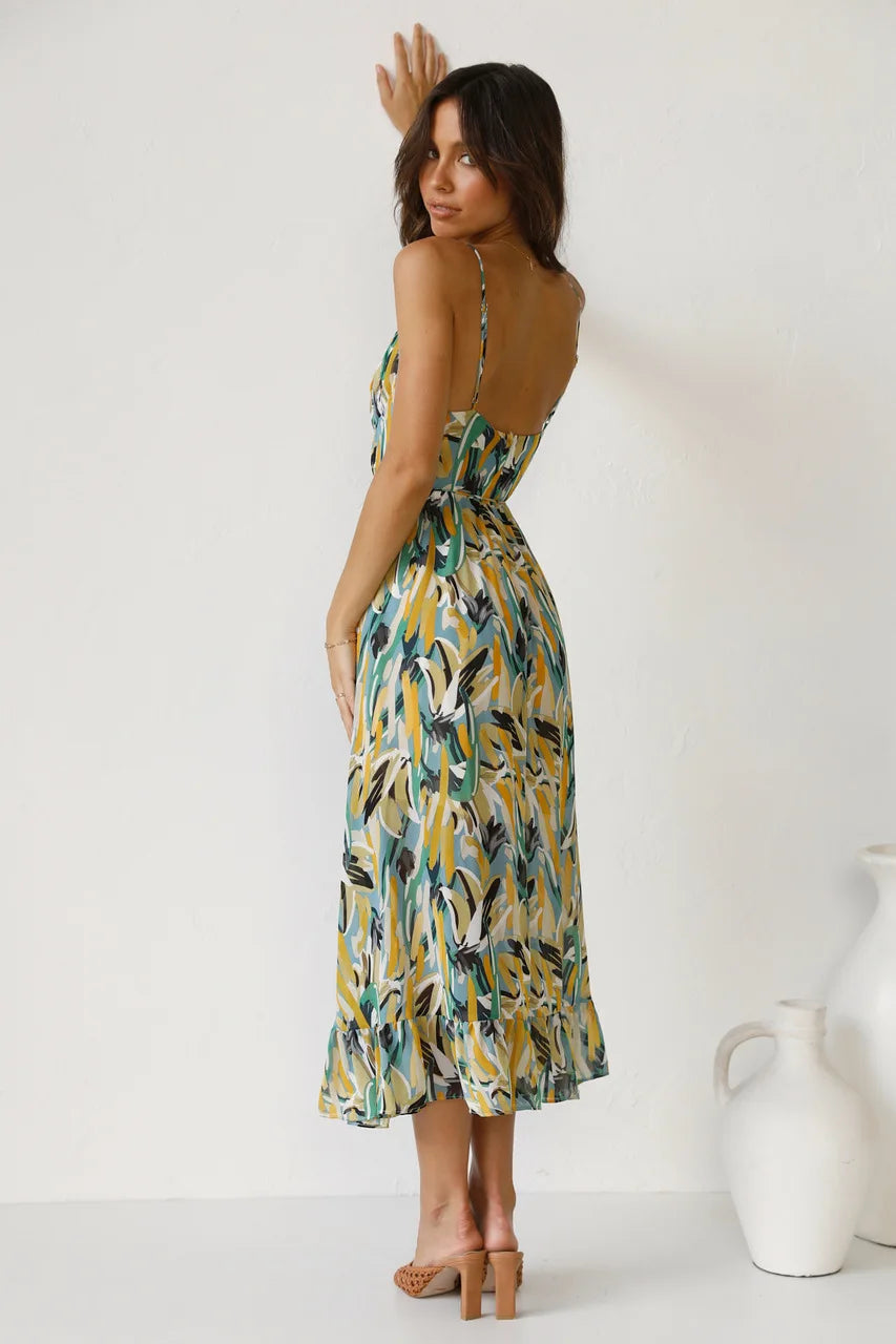 Astrid | Dame Elegant Sommerkjole  | Luftig