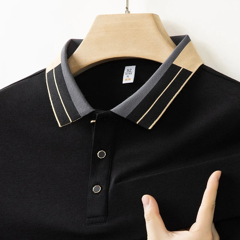 GentleMan | Herre Åndbar Fungerende Polo | Bekvemt & Moderigtigt