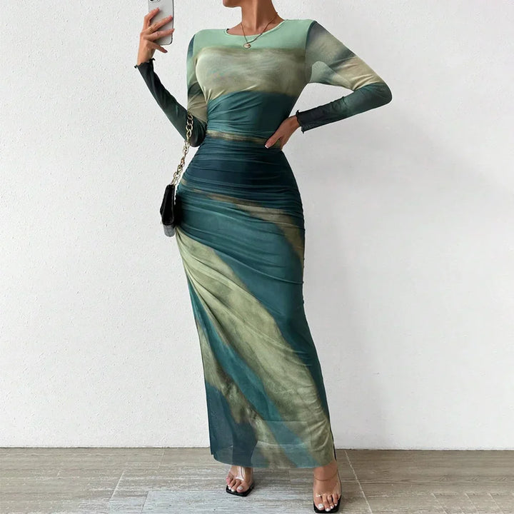 Yanisha | Dame Elegant Moderne Kjole | Perfekt Pasform
