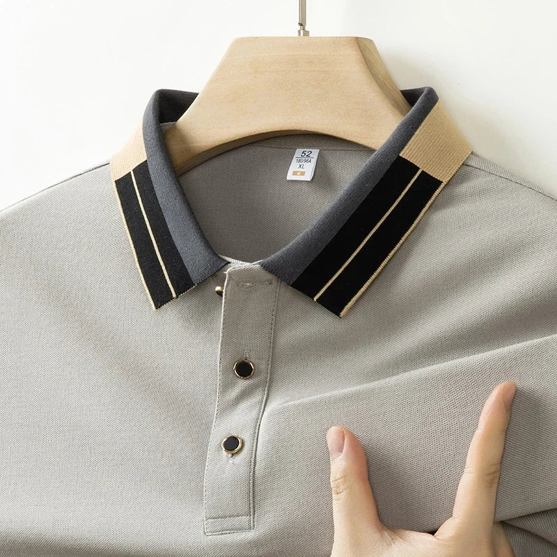 GentleMan | Herre Åndbar Fungerende Polo | Bekvemt & Moderigtigt