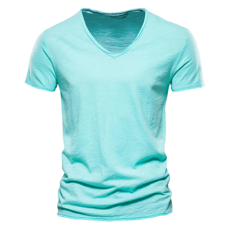 Herluf | Herren Let Åndbar Sommer T-shirt | Til Varme Dage