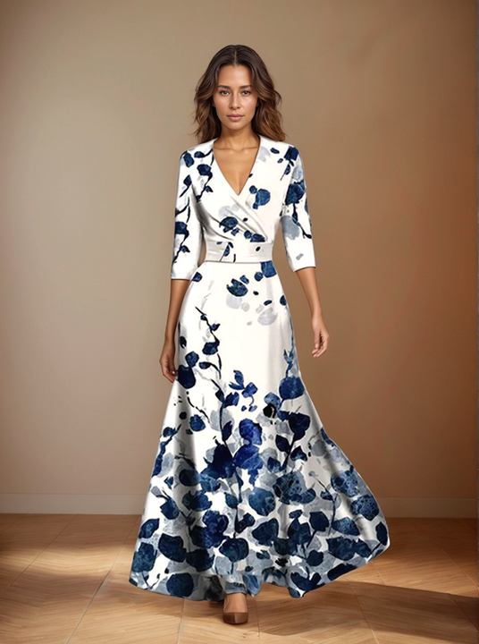 Lorraine | Kjole Med Blomsterprint | For Elegance & Friskhed