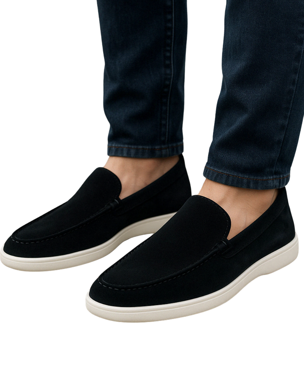 Reno | Herre Stilfulde Komfortable Suede Loafers | Letvægtsdesign