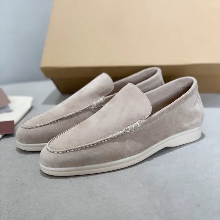 Reno | Herre Stilfulde Komfortable Suede Loafers | Letvægtsdesign