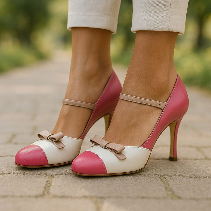 Vilna | Dame Stilren Højhælet Sandal | Til Elegance og Lethed