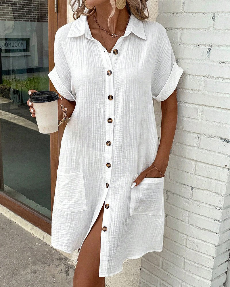 Fræska | Damer Luftig Sommerkjole | Casual Chic