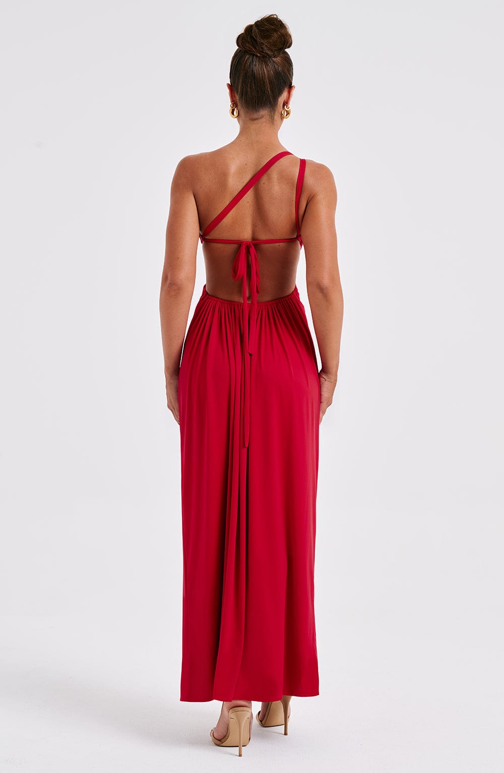 Amelie | Dame Elegant Komfortabel Maxikjole | Silhouet Fremhævende