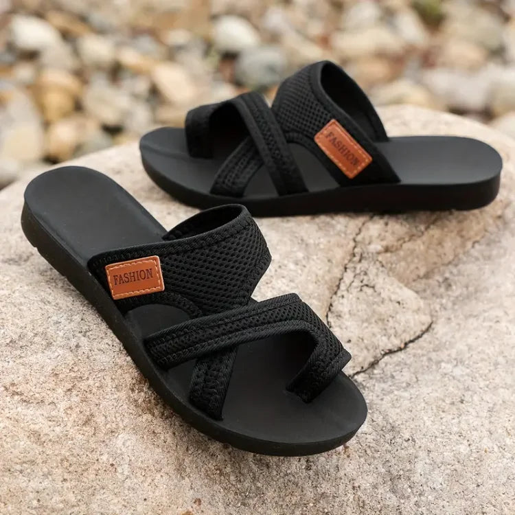 Freja | Unisex Perforerede Mesh Slide Sandaler | Vandtætte