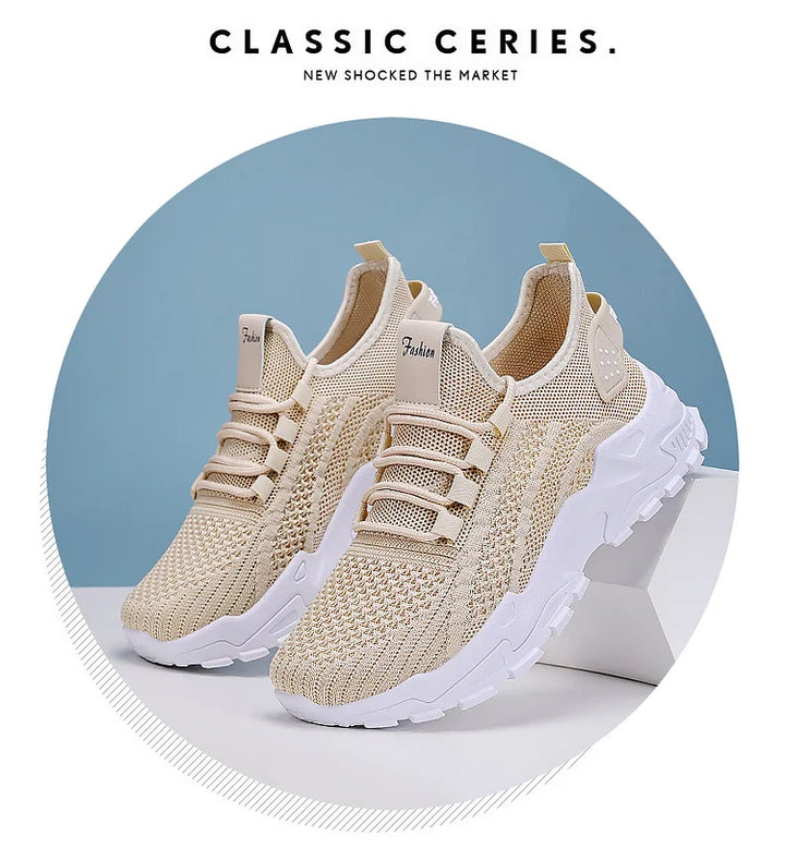 Luna | Damer Ortopædiske Komfortable Sneakers | For Støtte & Balance