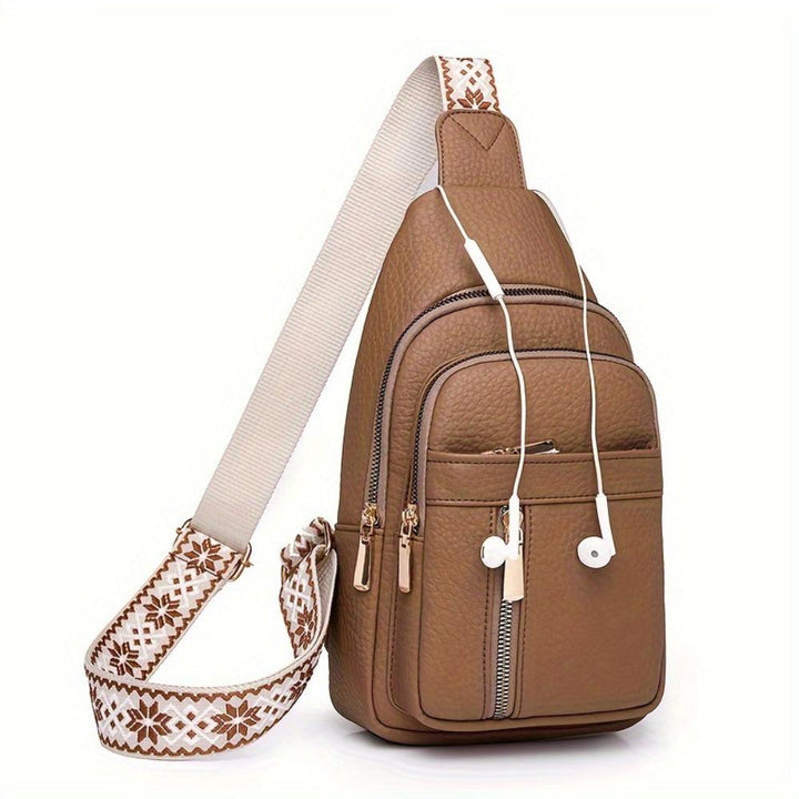 Hazel | Vintage Skuldertaske i Kuffertdesign